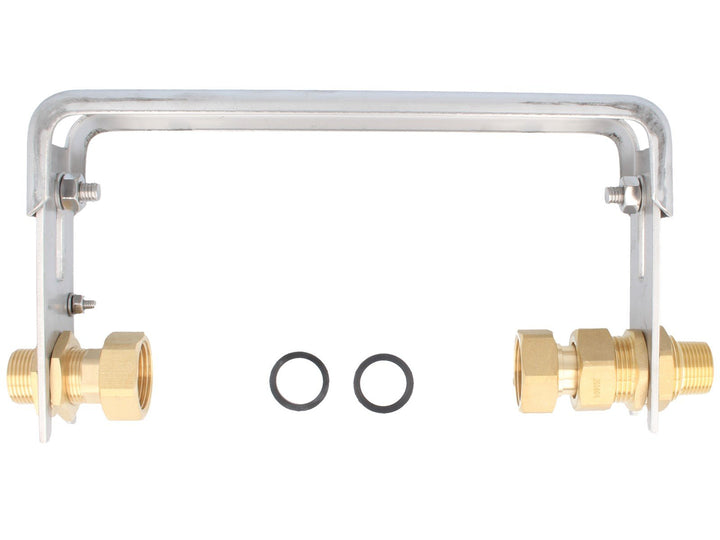 Wasserzählergarnitur Wasserzählerbügel Aufnahme für Zähler mit Baulänge 190 mm
