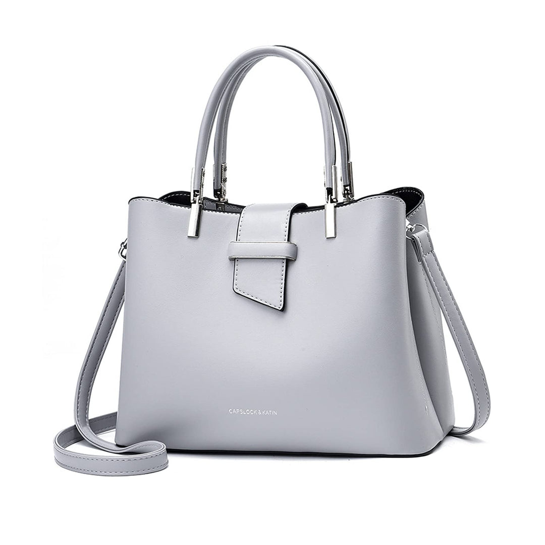 PORRASSO Mode Handtasche Damen Henkeltasche Schultertasche Frauen Umhängetasche PU Leder Beuteltasch