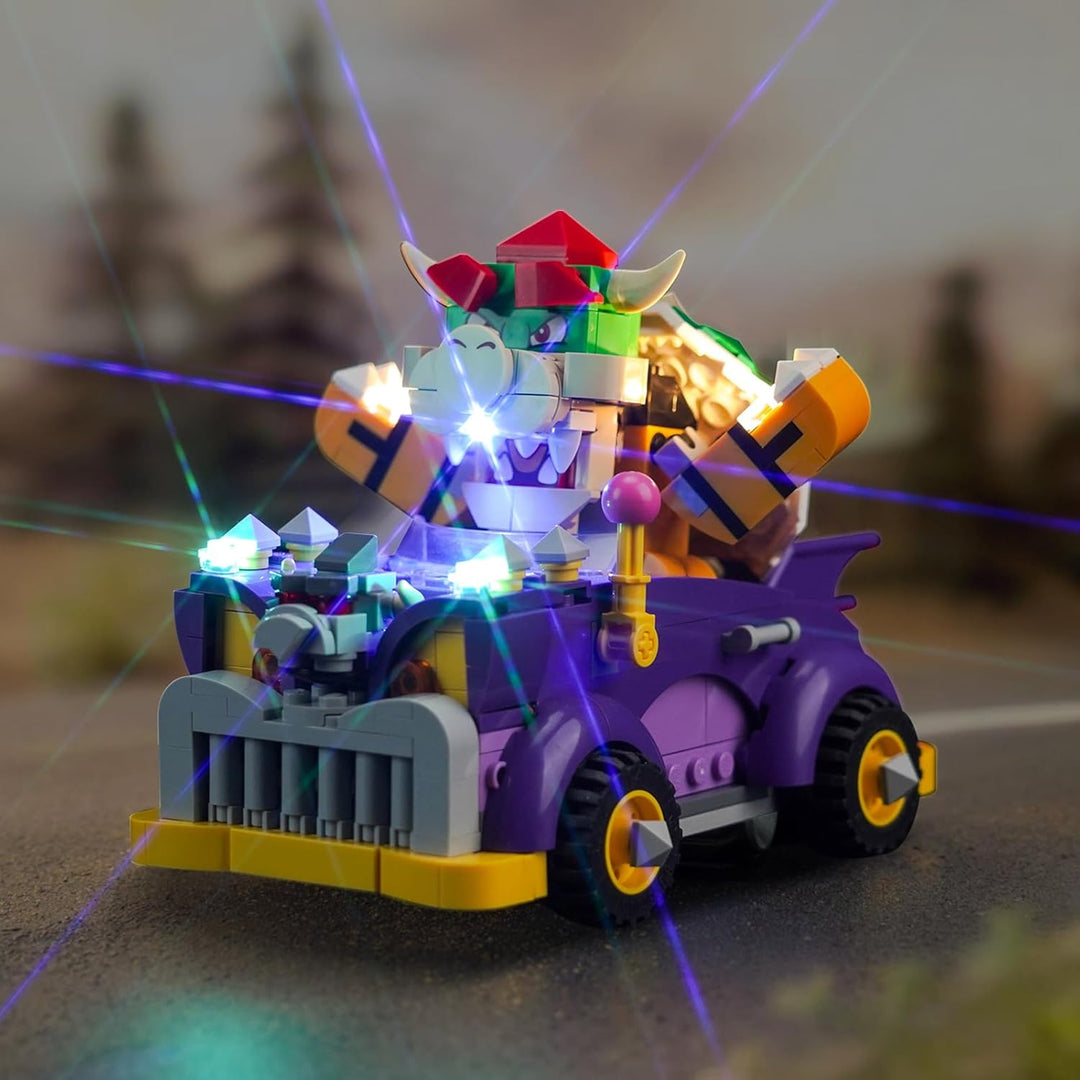 Led Licht Set für Lego Super Mario Bowsers Monsterkarre – Erweiterungsset (Kein Lego), Dekorationsbe