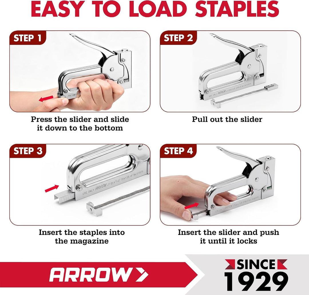 Arrow Junior Staple Gun, JT21CM, 1