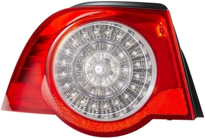 HELLA 2VA 009 246-091 Heckleuchte - LED - glasklar/rot - äusserer Teil - links - für u.a. VW Eos (1F