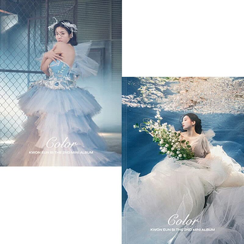 KWON EUNBI COLOR 2nd Mini Album ( A + B - SET. ) ( Incl. 2 CD+2 PRE-ORDER ITEM+2 Photo Book+2 Photo