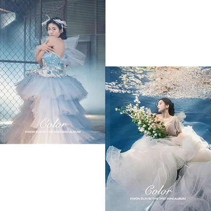KWON EUNBI COLOR 2nd Mini Album ( A + B - SET. ) ( Incl. 2 CD+2 PRE-ORDER ITEM+2 Photo Book+2 Photo