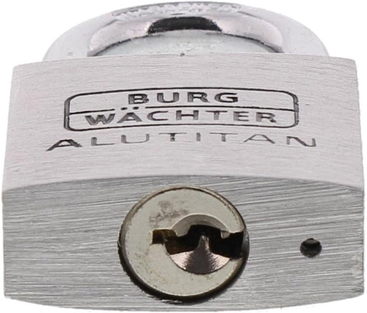Burg-Wächter 30 BURG Vorhangschloss 770 Alutitan, 30 mm SB (Packung mit 5) 30 mm (Packung mit 5), 30