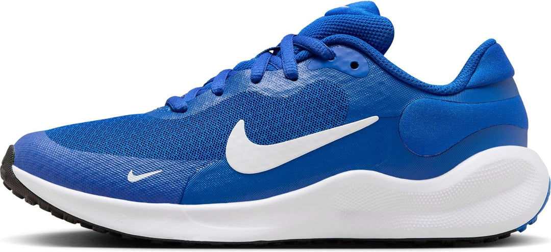 Nike Unisex Kinder Revolution 7 (Gs) Sportschuh Game Royal White Black 25 EU, Game Royal White Black