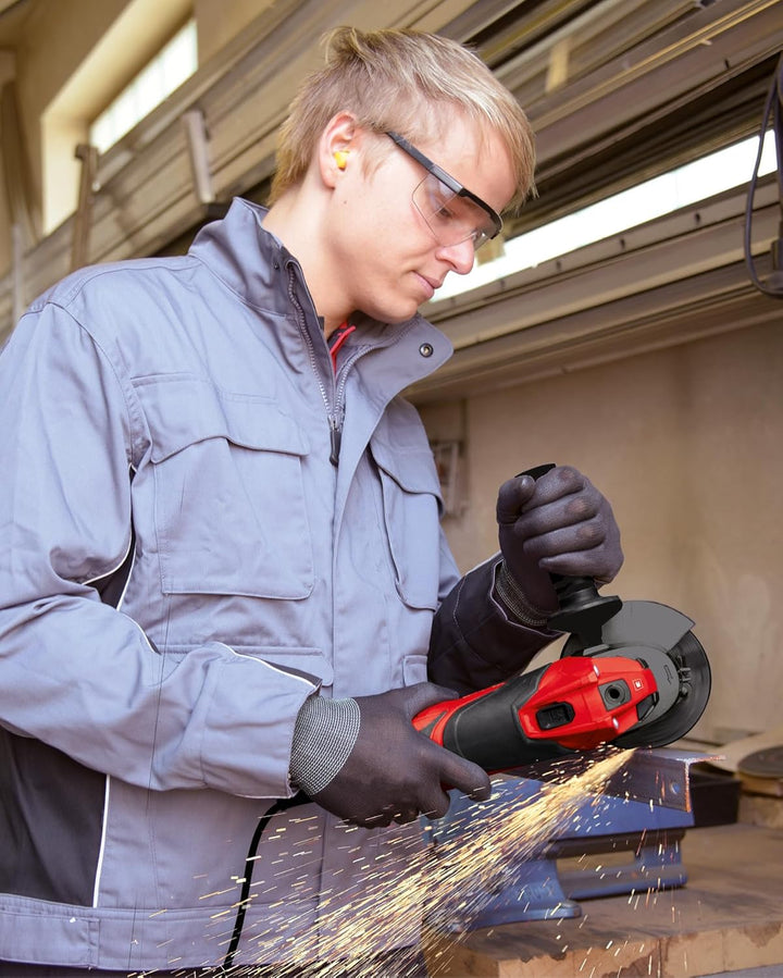 Einhell Winkelschleifer TE-AG 115 (720 W, Scheiben-Ø 115 mm, Schlüssel im Zusatzhandgriff, ohne Tren