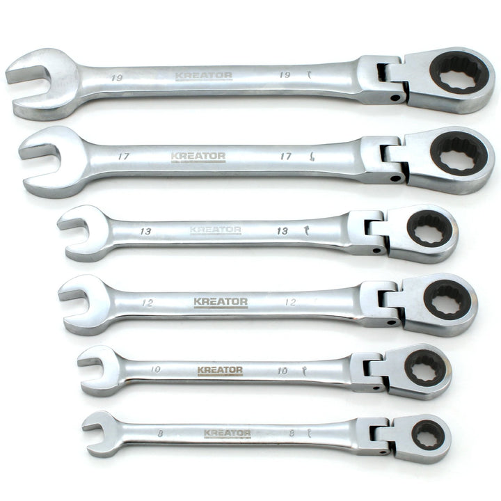 KREATOR KRT500014 - Flex combi llaves trinquete 6p