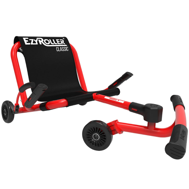 EzyRoller Classic Kinderfahrzeug Dreirad Sitz Spielzeug, Farbe: rot, Rot
