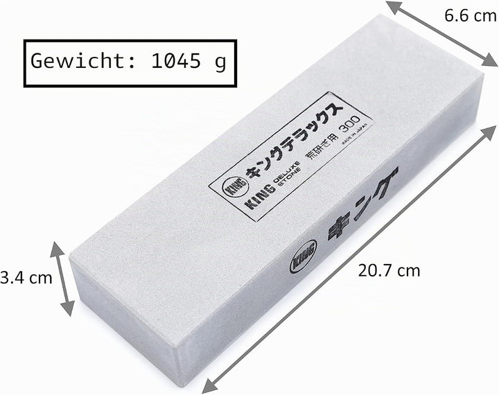 Japanischer Wetzstein Schleifstein King Deluxe Stone Nr. 300 Körnung #300