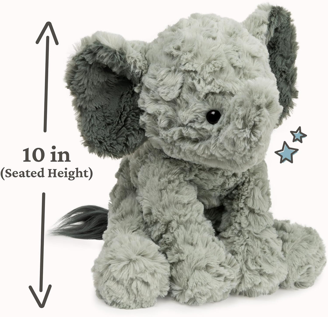 GUND Cozys Collection Plüschtier Elefant, ab 1 Jahr, Grau, 25,4 cm, Elefant