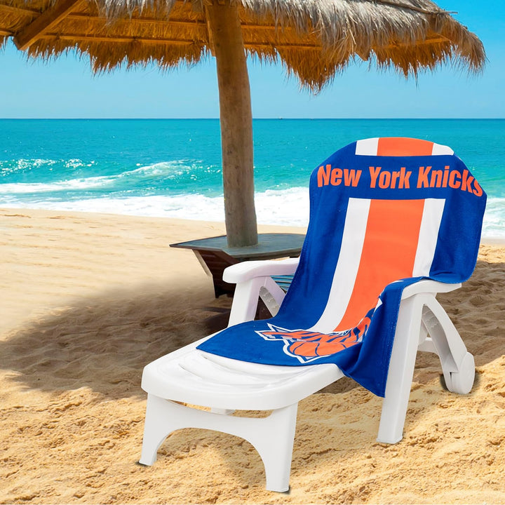 Northwest NBA New York Knicks Unisex-Strandtuch für Erwachsene, 76,2 x 152,4 cm, Zone Read New York