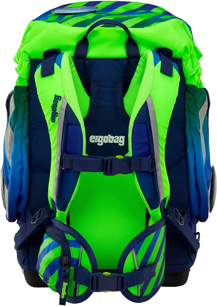 ergobag Pack Set ergonomischer Schulrucksack flexibel 6-teilig Set 1. Klasse Grundschule für Mädchen