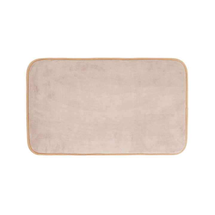 Douceur d'Intérieur Vitamine Badematte, Polyester, Taupe, 45 x 75cm Taupe 45 x 75 cm (Rechteckig), T