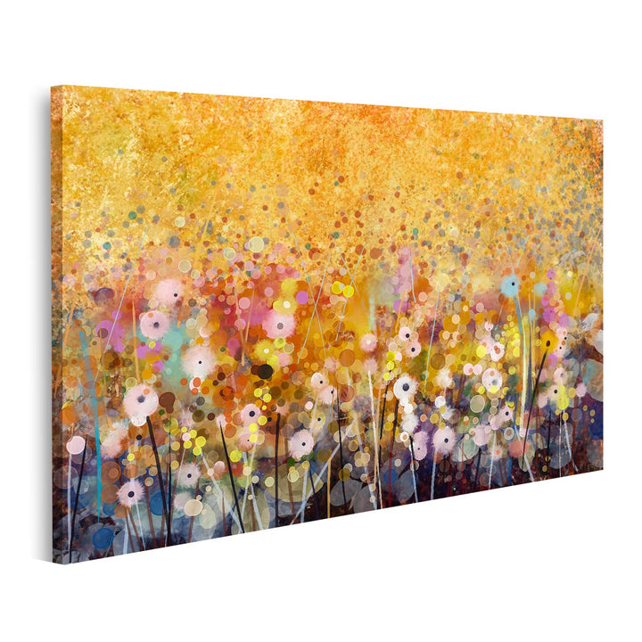 islandburner Bild auf Leinwand Aquarell Rote Mohnblumen Bilder Wandbilder Poster 80x40cm, 80x40cm