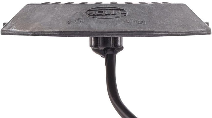 HELLA - Blinkleuchte - LED - 24V - Anbau/geschraubt - Lichtscheibenfarbe: gelb - Kabel: 160mm - Stec