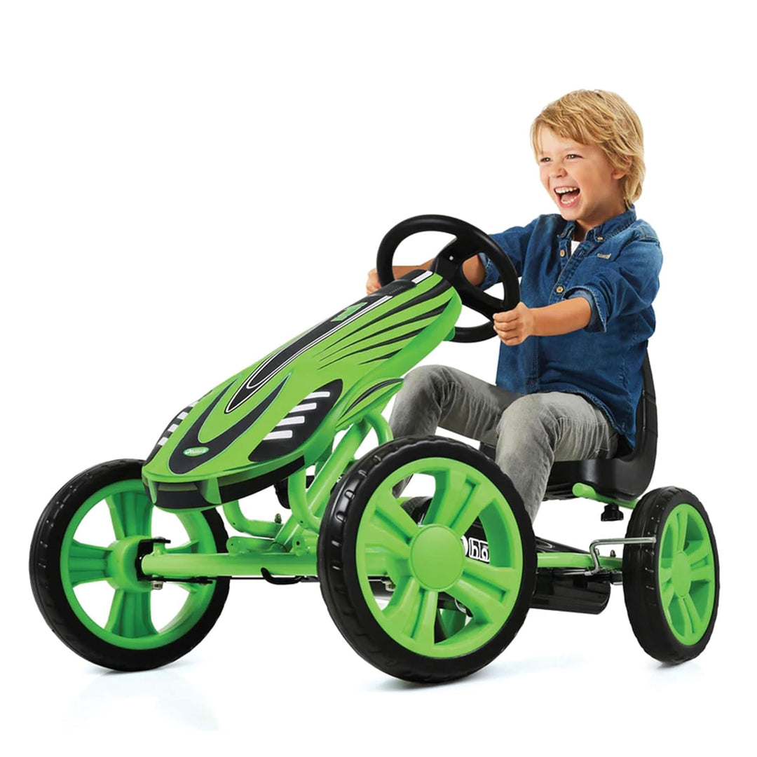 hauck Go-Kart Speedster für Kinder ab 4 Jahren bis 50 kg Köpergrösse 90-110 cm, Tretauto mit Handbre