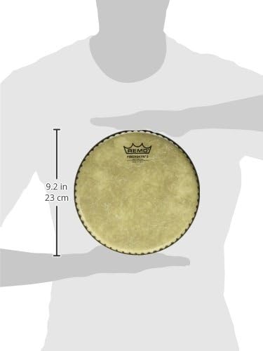 Remo Percussionfell Fiberskyn 3 Bongo 8" Alureifen M6-S800-F3 8" Einsteiger, 8" Einsteiger