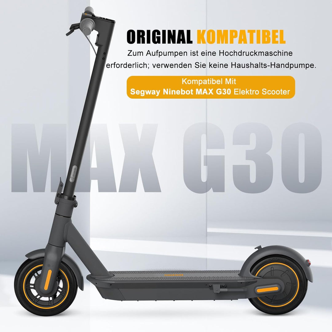 60/70-6.5 Reifen Tubeless für Segway Ninebot MAX G30, Selbstheilender Pannensicher Tubeless E Scoote