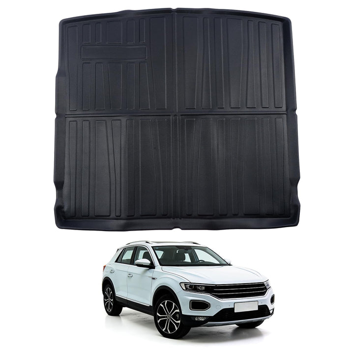 Auto Kofferraummatte für VW Touran II 2016-2021, Allwetter Kofferraummatte aus TPE, Wasserdicht ruts