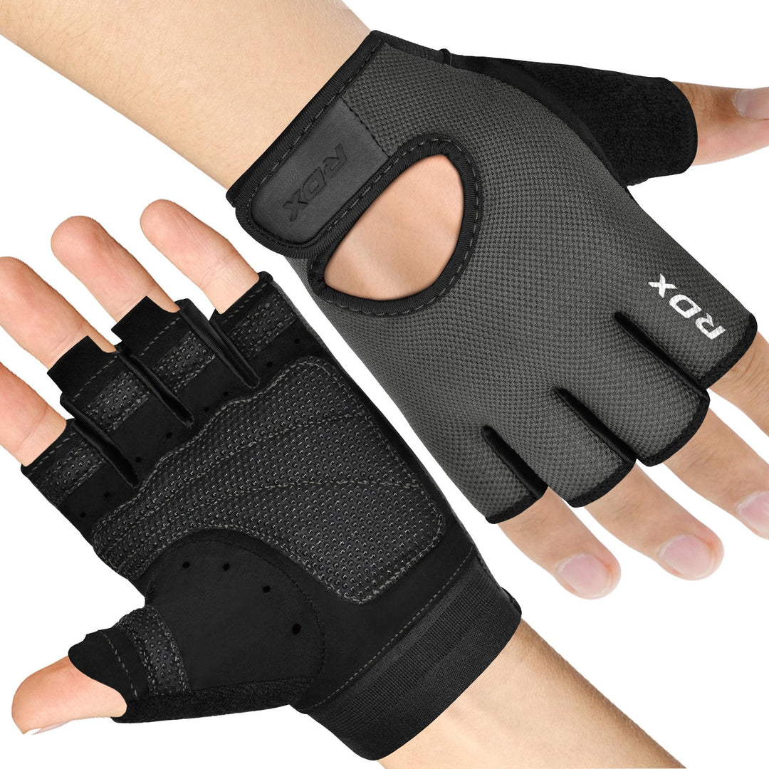RDX Fitness Handschuhe Herren Damen, Trainingshandschuhe Krafttraining Anti-Rutsch Gewichtheber Hand