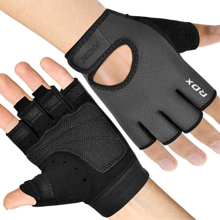 RDX Fitness Handschuhe Herren Damen, Trainingshandschuhe Krafttraining Anti-Rutsch Gewichtheber Hand