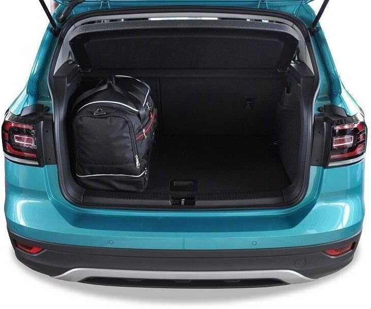 KJUST Dedizierte Reisetaschen 3 stk kompatibel mit VW T-CROSS I 2018+ Car Bags