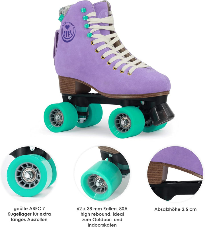 BTFL Rollschuhe Classics Harper Terry und Mela | Rollerskates Disco Roller, Classic Roller, Rollschu