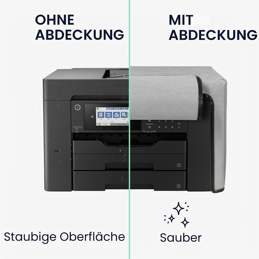 kwmobile Cover kompatibel mit Epson WorkForce WF-7840DTWF / WF-7310DTW - Tasche Hülle Drucker - Stau