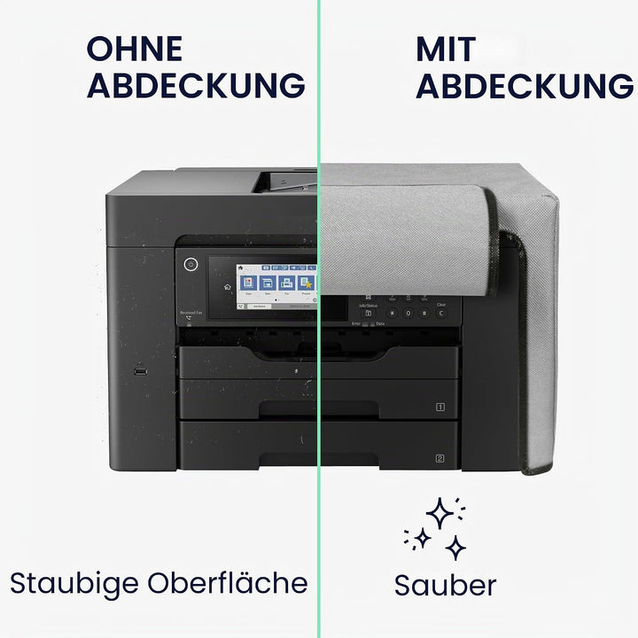 kwmobile Cover kompatibel mit Epson WorkForce WF-7840DTWF / WF-7310DTW - Tasche Hülle Drucker - Stau