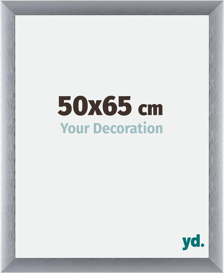 yd. Your Decoration - Bilderrahmen 50x65 cm - Bilderrahmen aus Aluminium mit Acrylglas - Antireflex