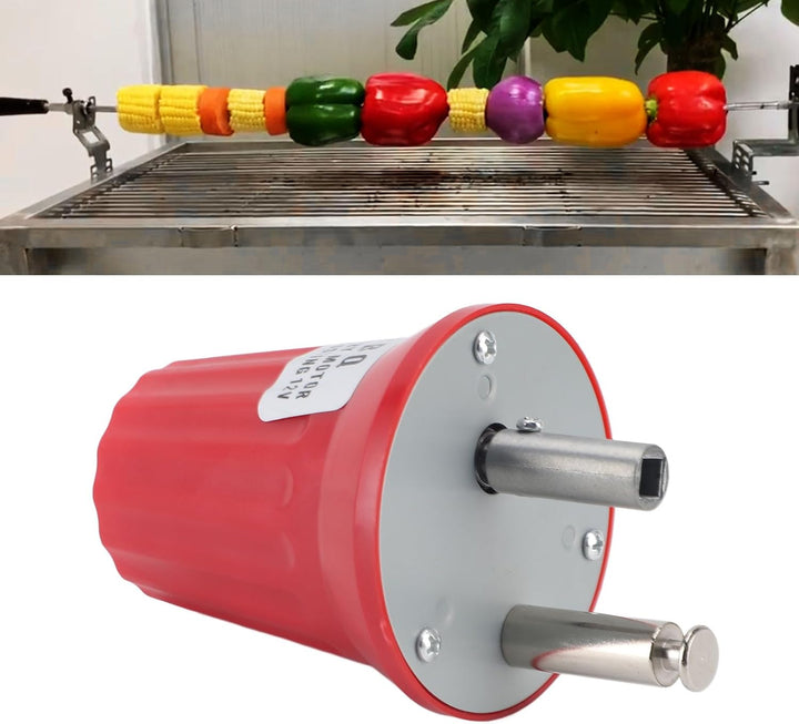 Wifehelper Elektrischer BBQ Rotatormotor, 5 V Bis 12 V USB betriebener Grillmotor, ABS Material, Aus