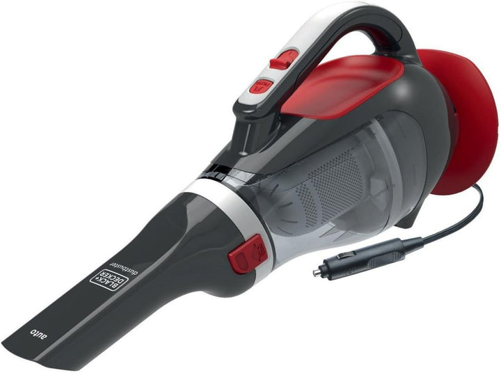 Black+Decker dustbuster 12V Kabelgebundener Handstaubsauger für Autos, ADV1200-XJ