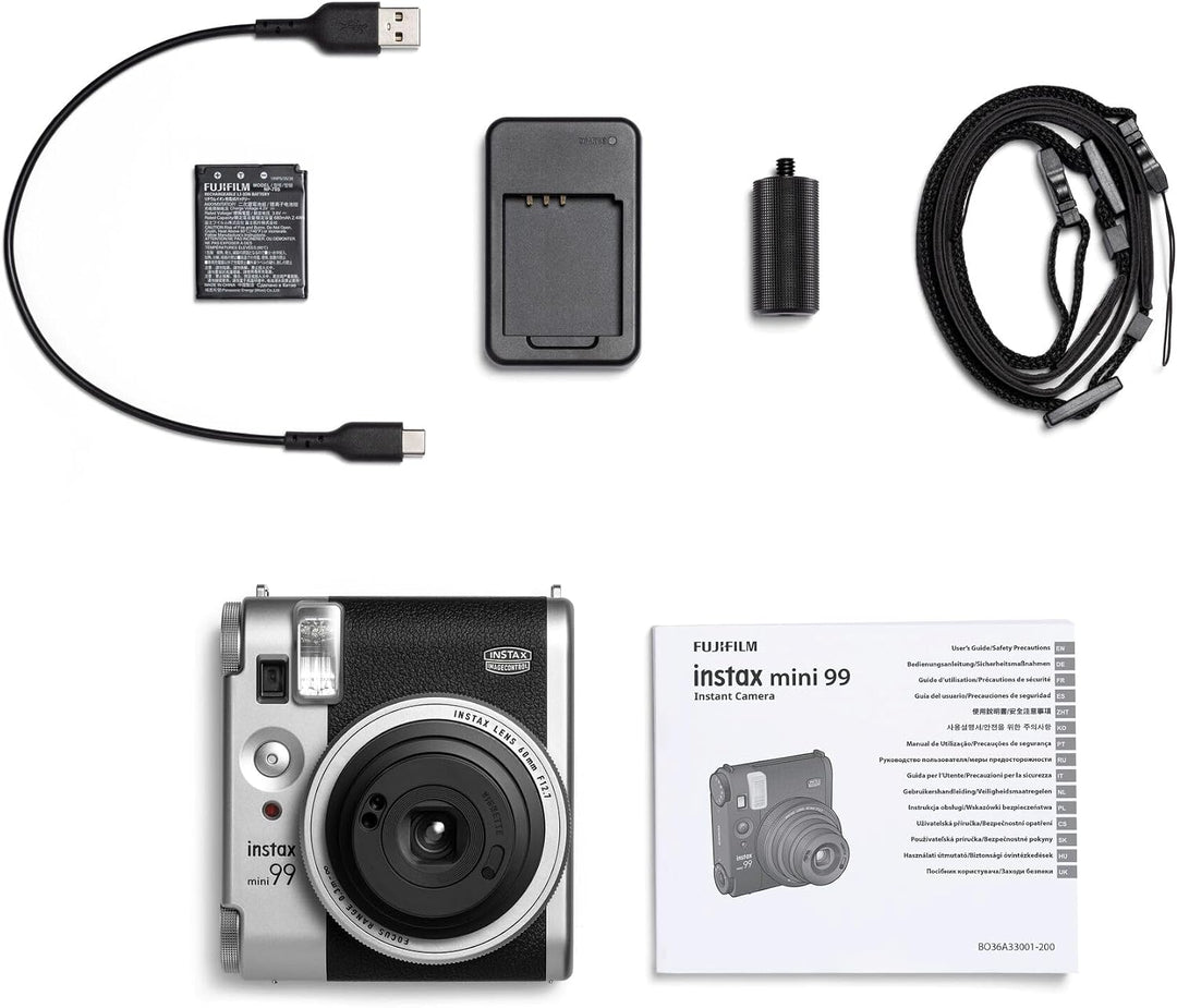 FUJIFILM instax mini 99™ Sofortbildkamera mit Farbdruck | Analoge Sofortdruck-Kamera mit 6 Farbeffek