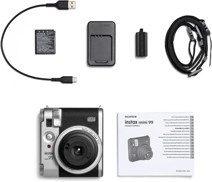 FUJIFILM instax mini 99™ Sofortbildkamera mit Farbdruck | Analoge Sofortdruck-Kamera mit 6 Farbeffek