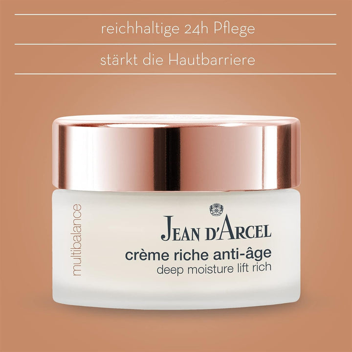 JEAN D'ARCEL - MULTIBALANCE - crème riche anti-âge - Besonders reichhaltige 24h Gesichtscreme - 50ml
