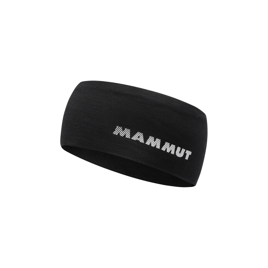Mammut Herren Damen Unisex Stirnband Kopfband Tree Wool Headband Einheitsgrösse Schwarz, Einheitsgrö