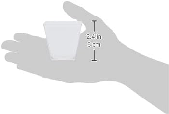 GUILLIN - Moulipack Verine 120C, 50 Stück, Pyramidenform, 12 cl, Polystyrol, transparent, 5,9 x 5,9