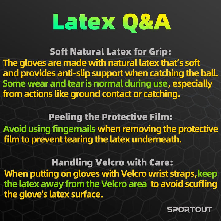 Jugendliche und Erwach,Kinder sener Torwarthandschuhe mit Fingersave，Rutschfes，Gewährung von Starken