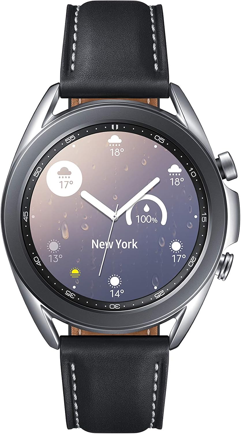 Samsung Smartwatch, Fitness Tracker , mystic silver, 41mm, SM-R850NZSAEUB [Spanish Version]