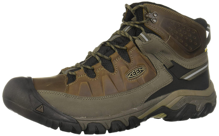 KEEN Herren Targhee III MID Wasserabweisend Wanderstiefel 39.5 EU Bungee Seil Schwarz, 39.5 EU Bunge
