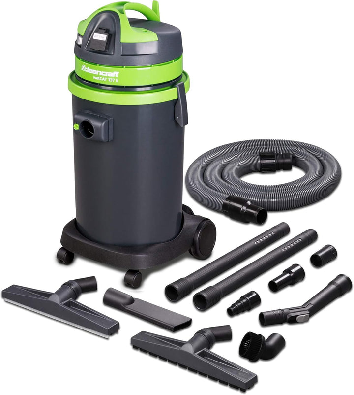 Nass-/Trockensauger wetCAT 137 E (Behältervolumen 37 Liter, Lärmfilter, Nano-Tech Filter), 7001130