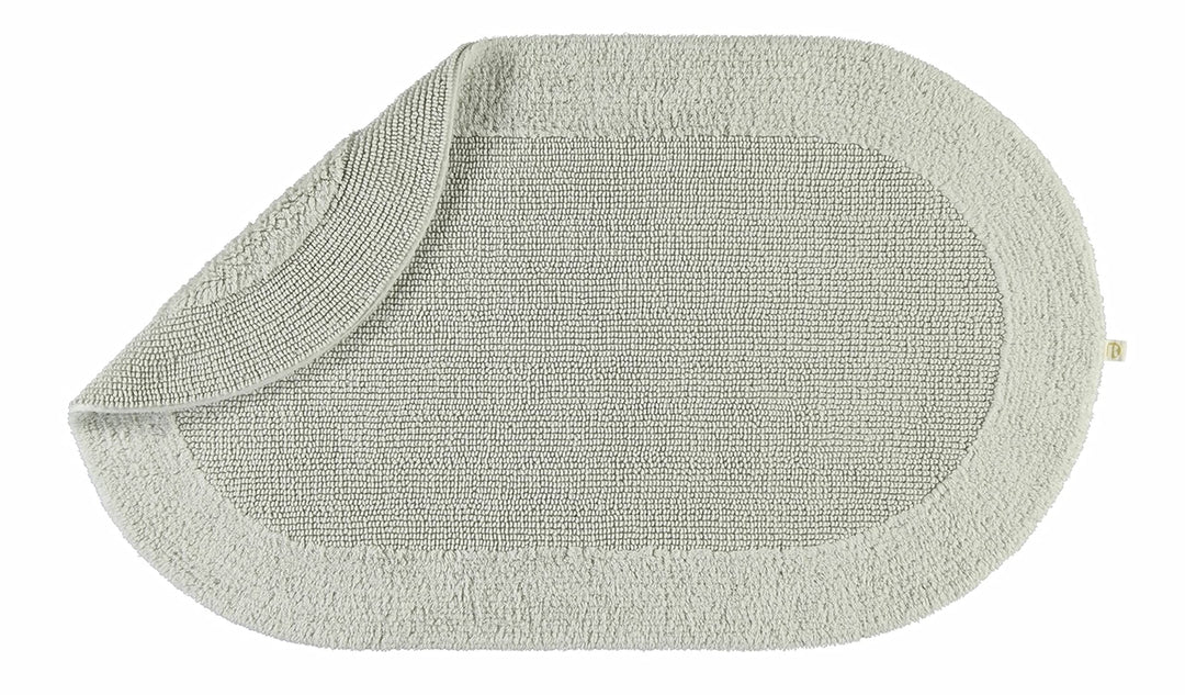 Rhomtuft Badematte EXQUISIT 80 cm perlgrau, 80 cm Perlgrau