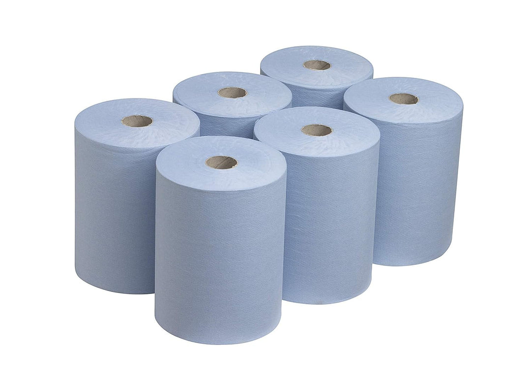 Scott 6658, Slimroll Handtücher, 1-lagig, Blau, 6 Rollen x 165 m, Gross 6x165m/ 990m blau, 6x165m/ 9