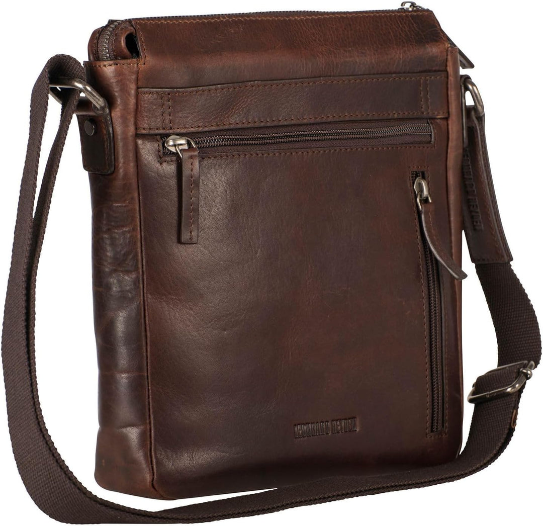 Leonhard Heyden 9053652, Roma, Umhängetasche, XS, Braun, Braun