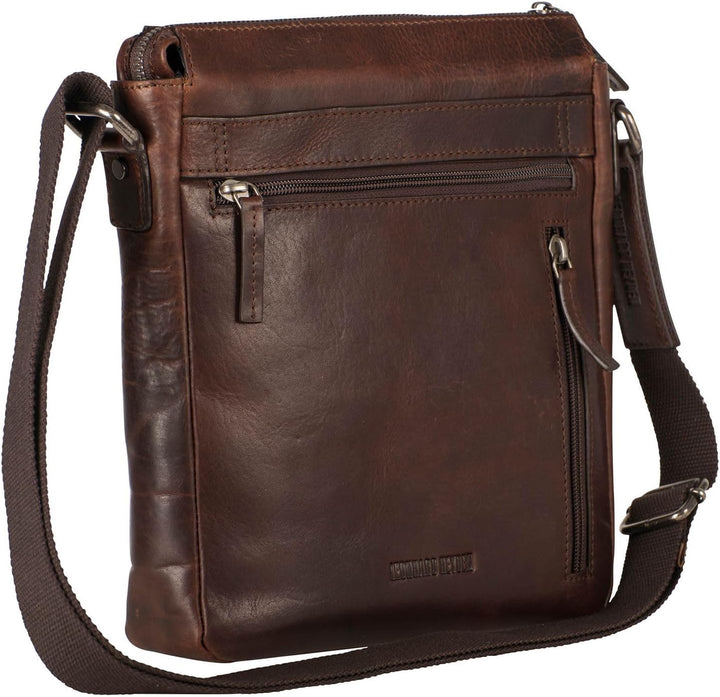 Leonhard Heyden 9053652, Roma, Umhängetasche, XS, Braun, Braun