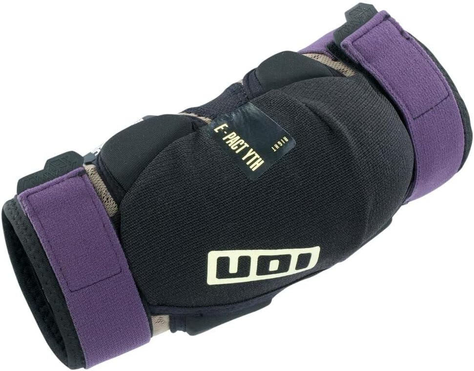 Ion E-Pact Kinder Fahrrad Knieschoner lila/grün/schwarz 2024 M, M