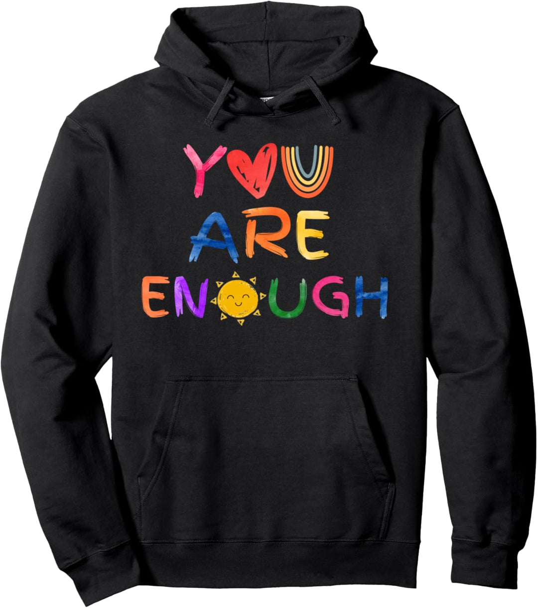 Du bist genug Positive Message T-Shirt Pullover Hoodie