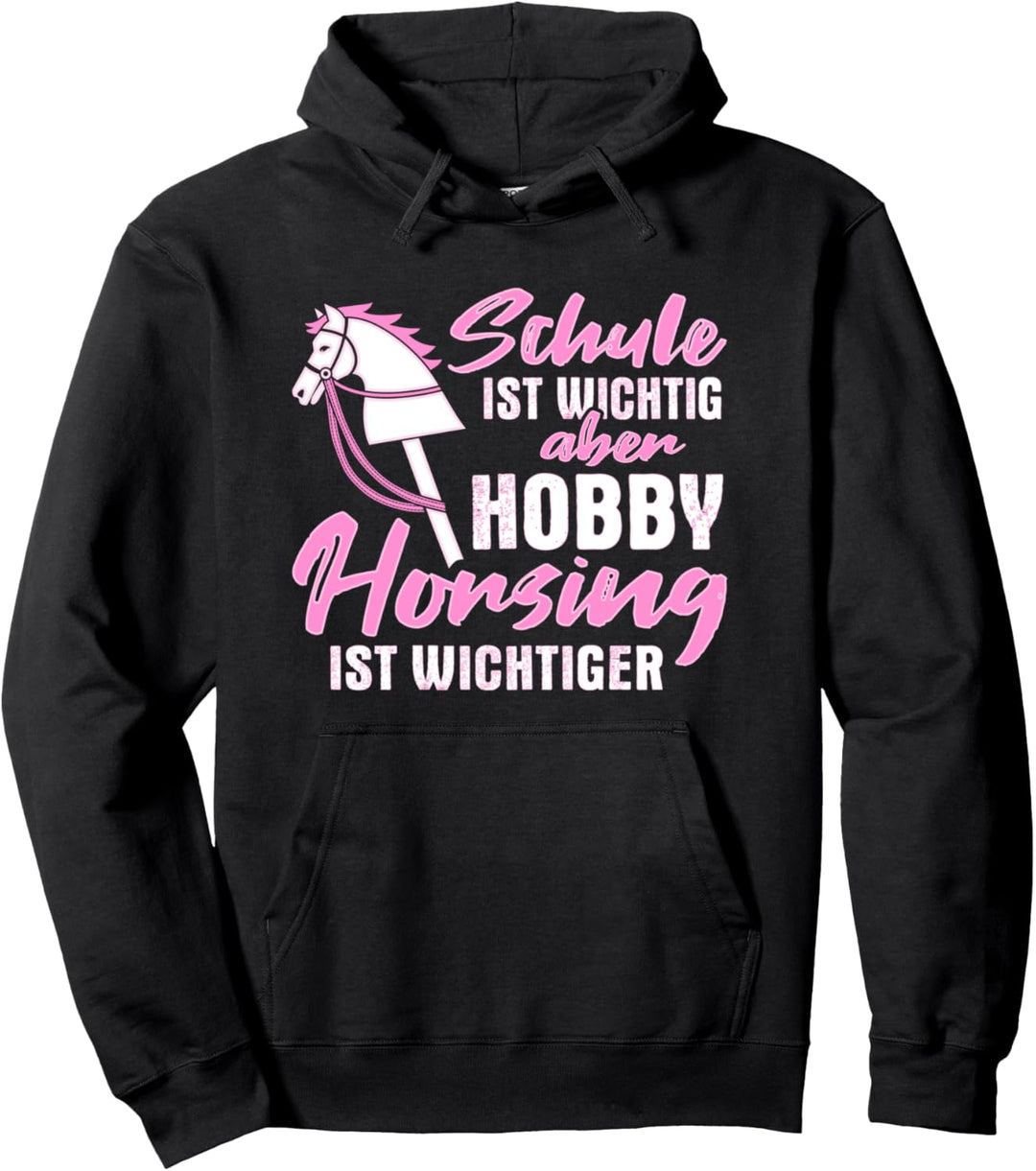 Hobby Horsing Ist Wichtiger Hobby Horse Pferde Reiten Pullover Hoodie