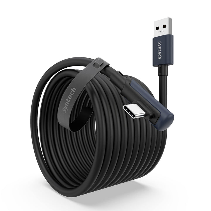 Syntech Link Kabel 6M/20FT Kompatibel mit Quest 3/2/Pro und Pico4/Pro Zubehör und PC/Steam VR, High