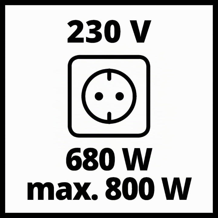 Einhell Stromerzeuger (Benzin) TC-PG 10/E5 (680 Watt, sauberer 2-Takt-Antriebsmotor, 230 V-Steckdose